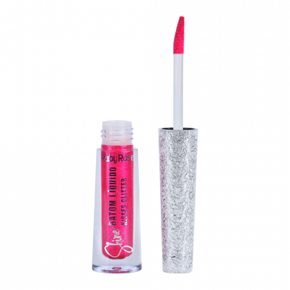 Batom Liquido Kisses Glitter Shine Ruby Rose - Cor 367