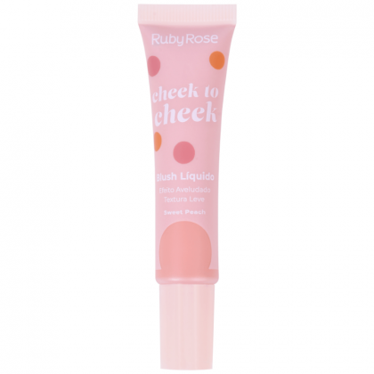 Blush Líquido Cheek To Cheek Ruby Rose - Sweet Peach 